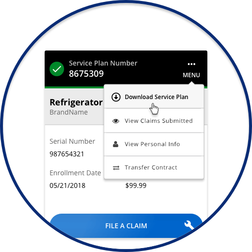 Download service plan